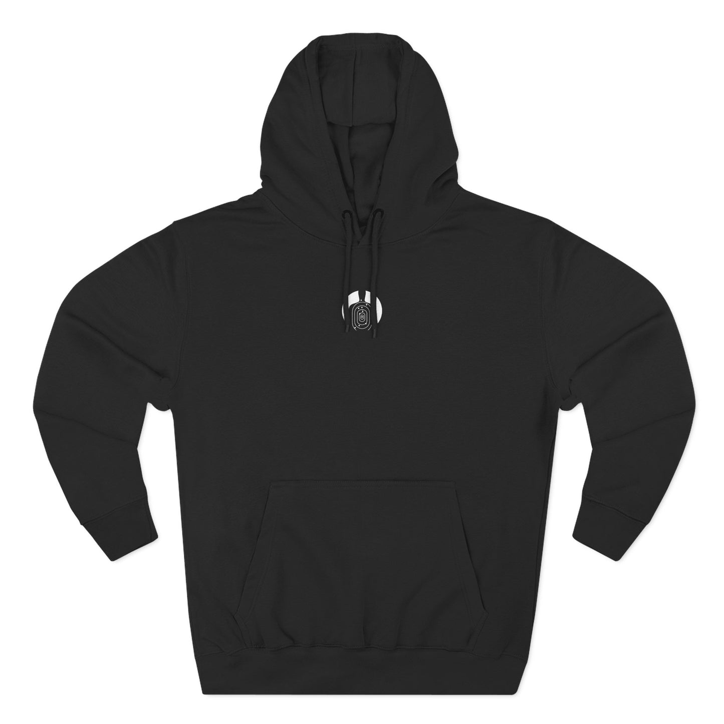 Cozy Three-Panel Fleece Hoodie for Casual Comfort