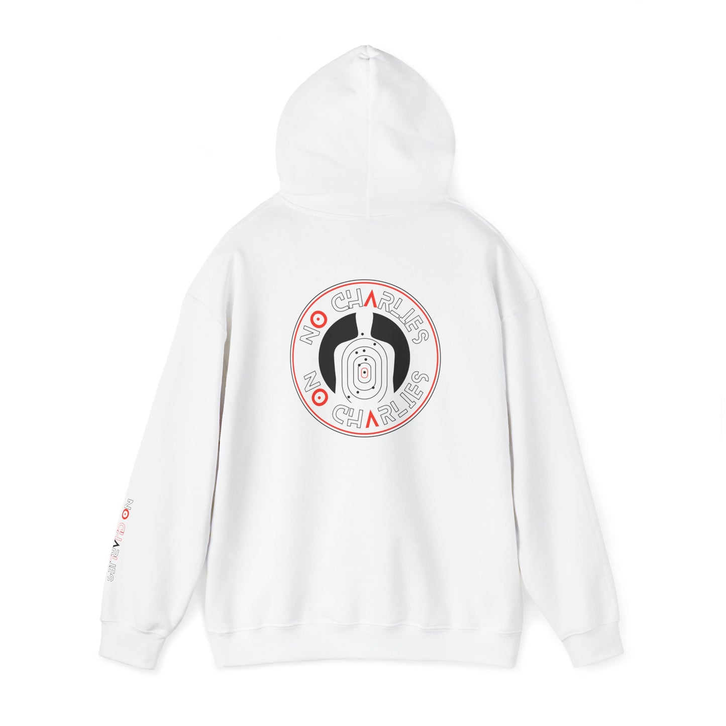 Stylish Unisex Hoodie with 'No Charlies' Design
