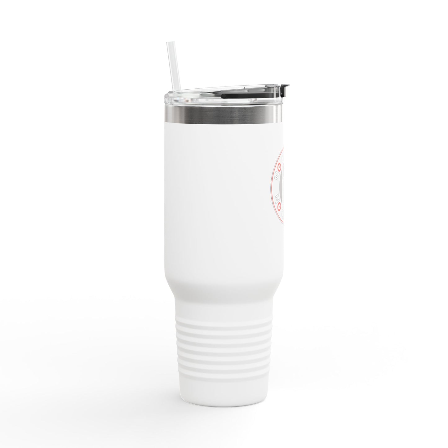 Insulated Travel Mug - 40oz with ‘No Charlies’ logo | Perfect for On-the-Go Coffee Lovers | Ideal Gift for Holidays & Celebrations