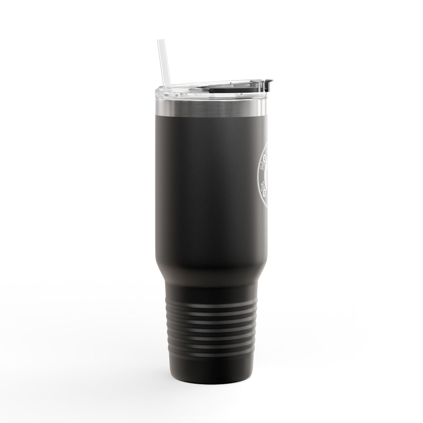 Insulated Travel Mug - 40oz with ‘No Charlies’ logo | Perfect for On-the-Go Coffee Lovers | Ideal Gift for Holidays & Celebrations