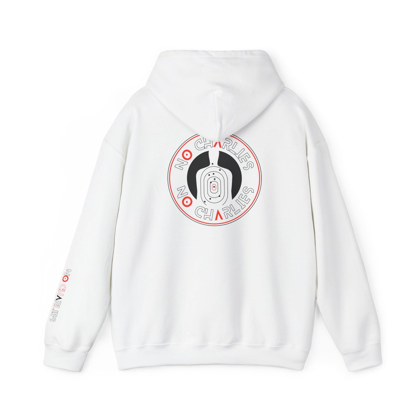 Stylish Unisex Hoodie with 'No Charlies' Design