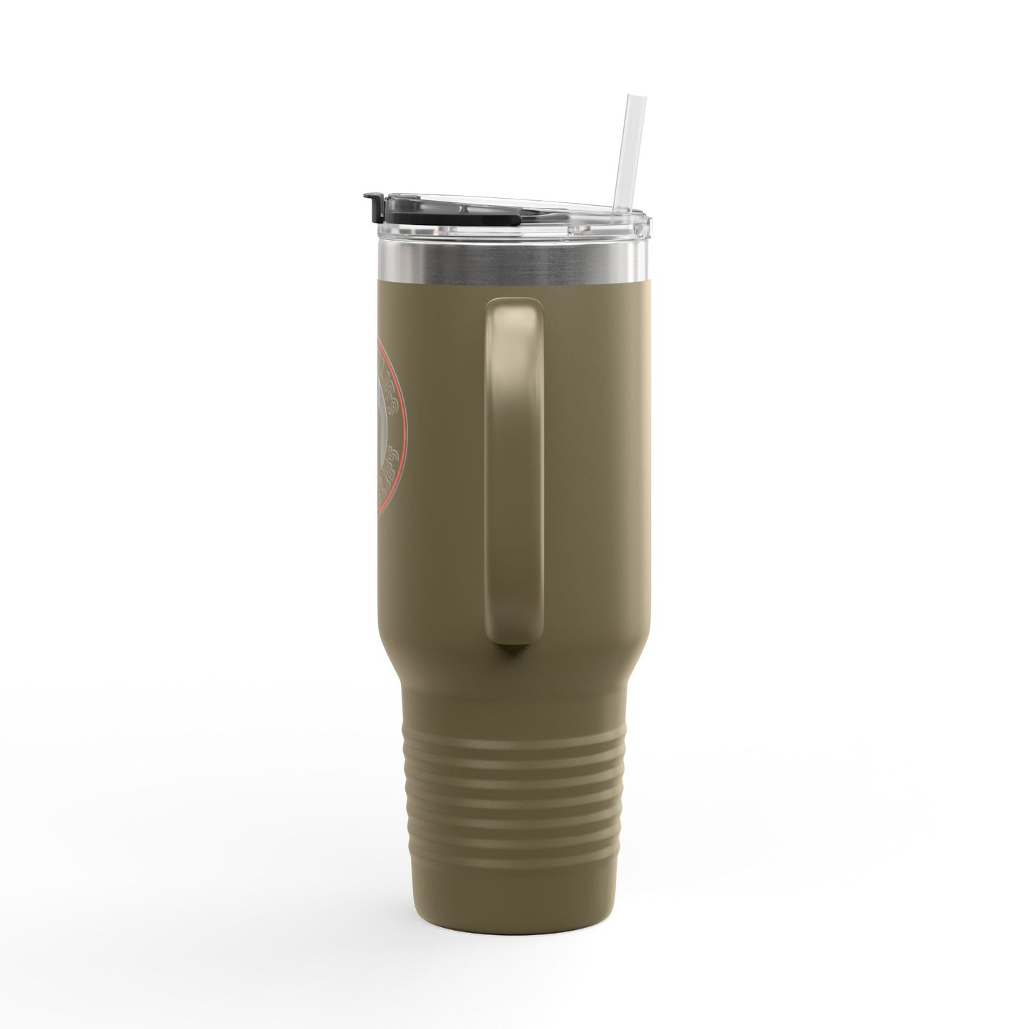 Insulated Travel Mug - 40oz with ‘No Charlies’ logo | Perfect for On-the-Go Coffee Lovers | Ideal Gift for Holidays & Celebrations