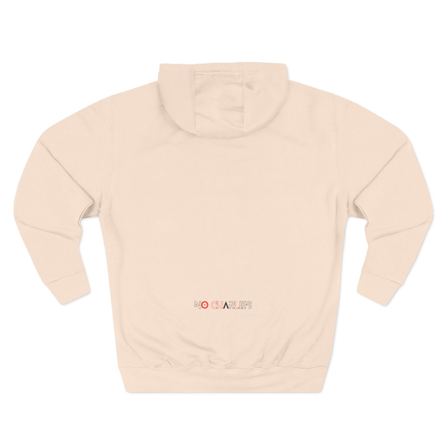 Cozy Three-Panel Fleece Hoodie for Casual Comfort