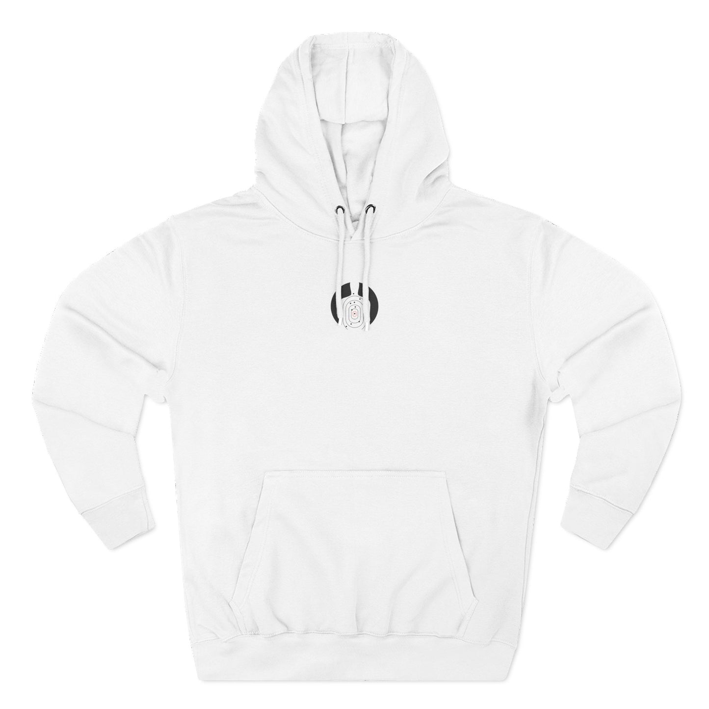 Cozy Three-Panel Fleece Hoodie for Casual Comfort