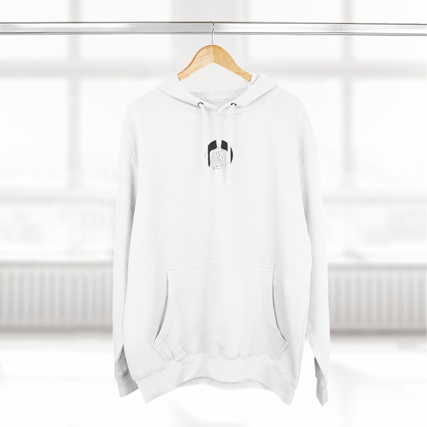 Cozy Three-Panel Fleece Hoodie for Casual Comfort