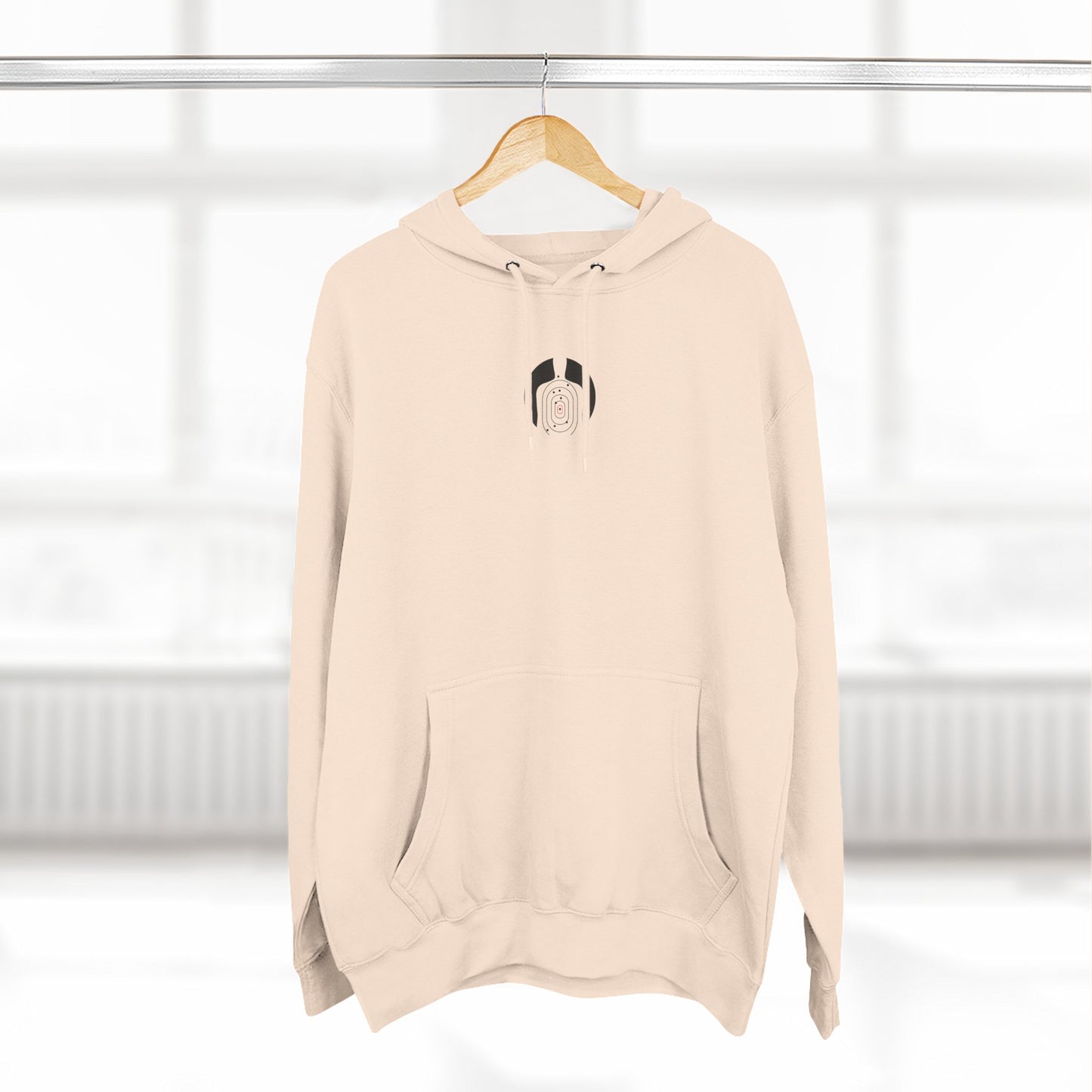 Cozy Three-Panel Fleece Hoodie for Casual Comfort