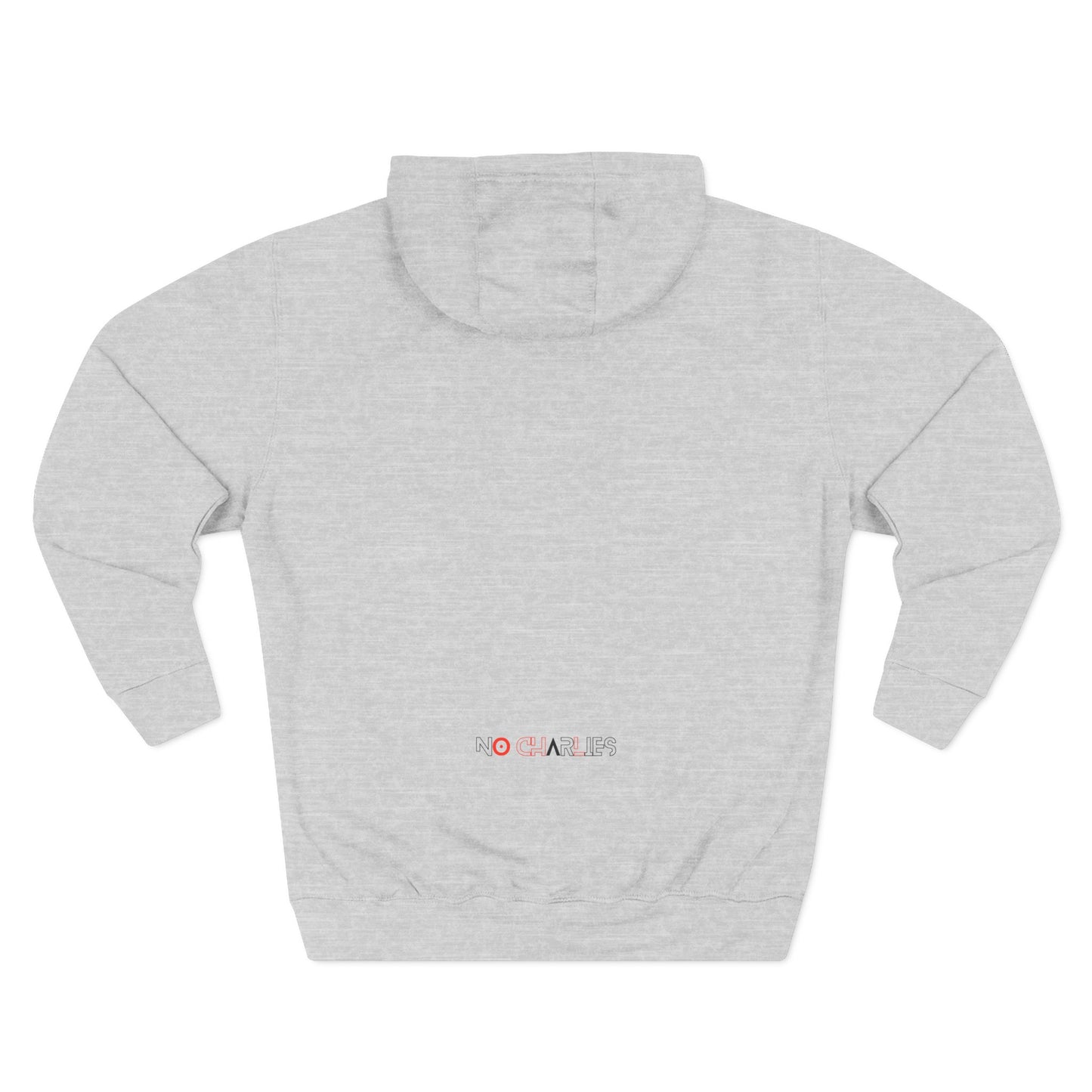 Cozy Three-Panel Fleece Hoodie for Casual Comfort