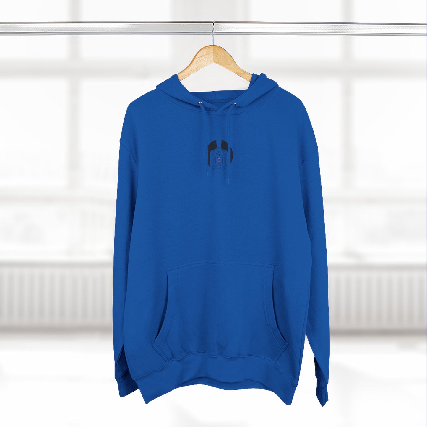 Cozy Three-Panel Fleece Hoodie for Casual Comfort