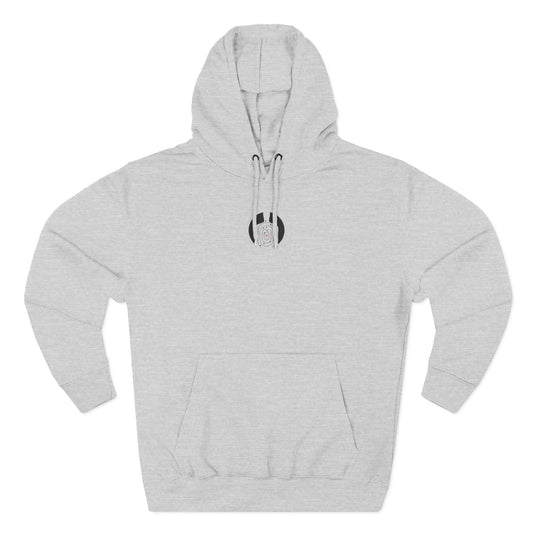 Cozy Three-Panel Fleece Hoodie for Casual Comfort