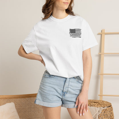 Graphic T-Shirt — Prescription for Competitive Spirit (USA Flag Accent)