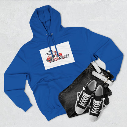 Cozy Three-Panel Fleece Hoodie for Casual Comfort