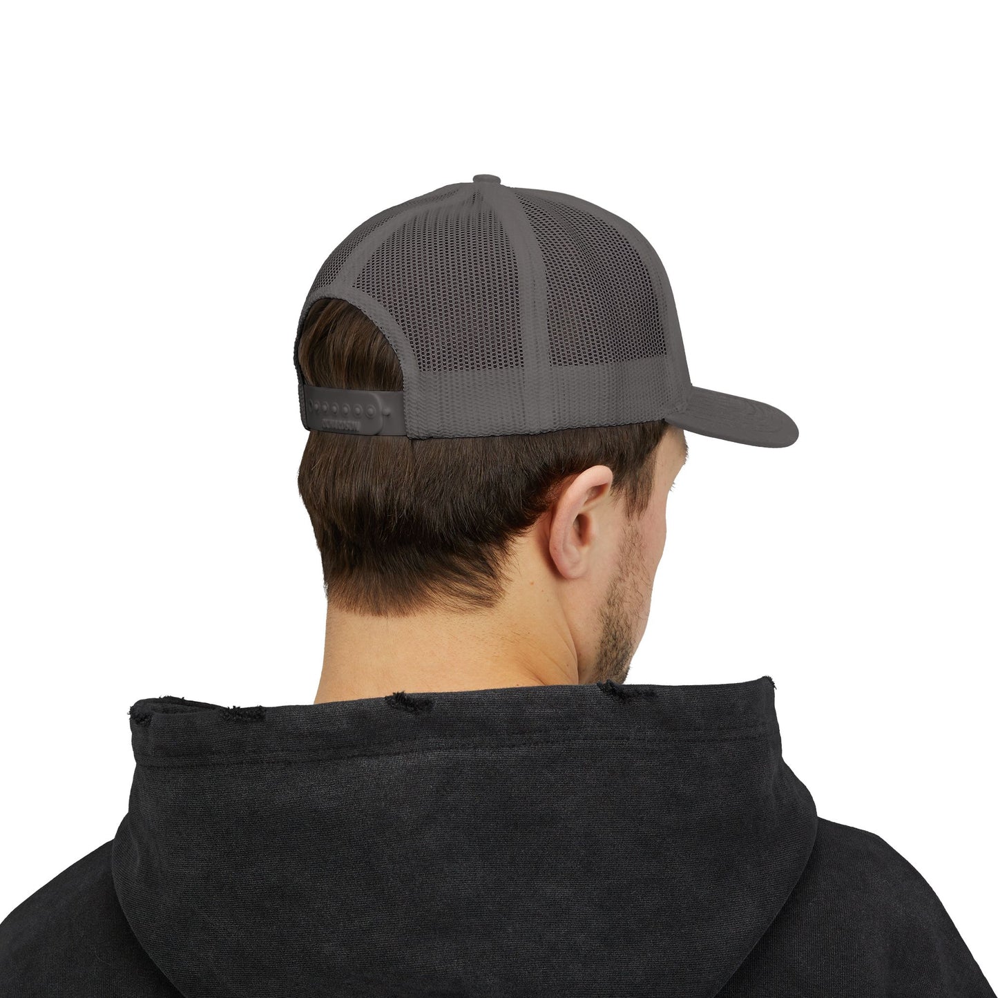 Stylish Snapback Trucker Cap with Target Graphic - Perfect for Shooting Sports Enthusiasts