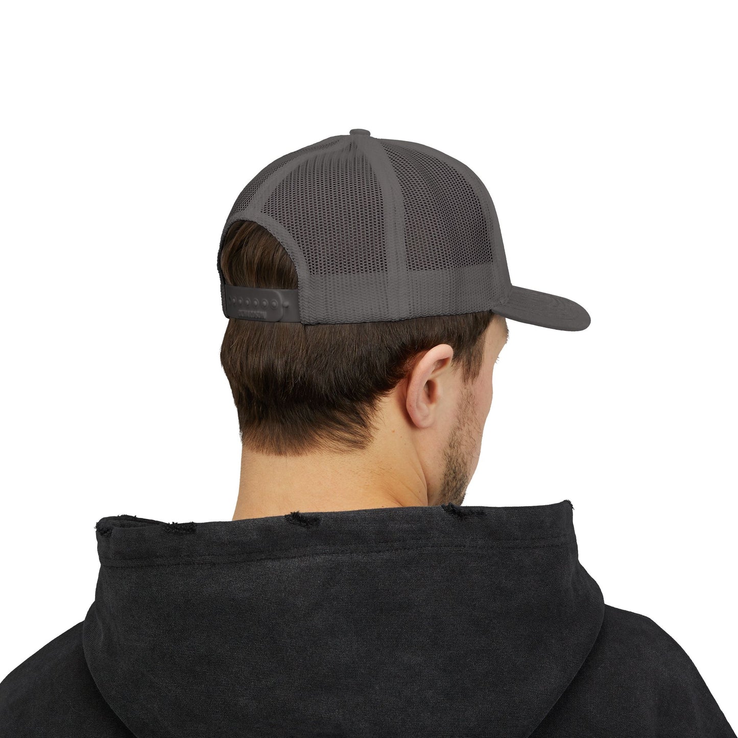 Stylish Snapback Trucker Cap with Target Graphic - Perfect for Shooting Sports Enthusiasts