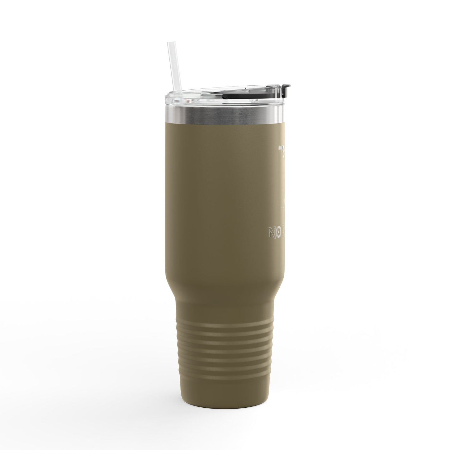 Insulated Travel Mug - 40oz with ‘No Charlies’ logo | Perfect for On-the-Go Coffee Lovers | Ideal Gift for Holidays & Celebrations