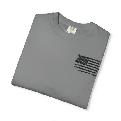 Graphic T-Shirt — Prescription for Competitive Spirit (USA Flag Accent)
