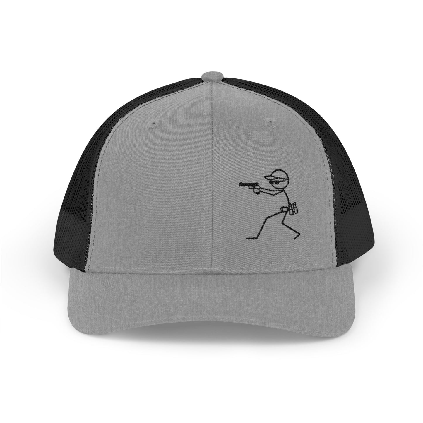 Stylish Snapback Trucker Cap with Target Graphic - Perfect for Shooting Sports Enthusiasts