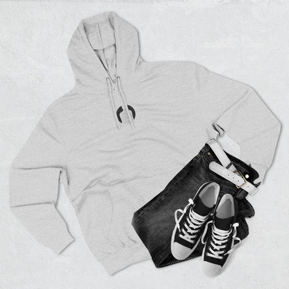 Cozy Three-Panel Fleece Hoodie for Casual Comfort