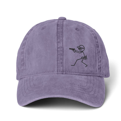 Women's Pigment-Dyed Cap with Fashion Undervisor (Embroidery)