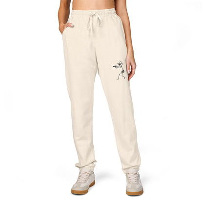 Embroidered Constellation Fleece Sweatpants