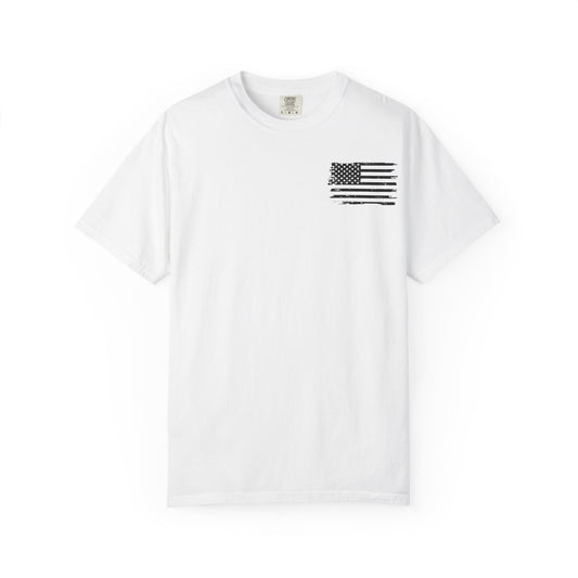 Graphic T-Shirt — Prescription for Competitive Spirit (USA Flag Accent)