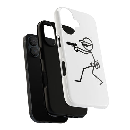 Tactical Stick Figure Phone Case — "Tough Cases" Protective iPhone Cover