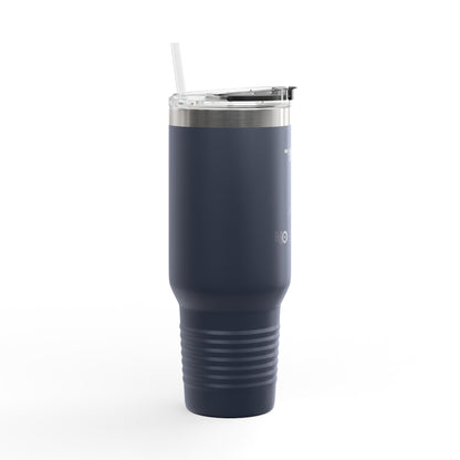 Insulated Travel Mug - 40oz with ‘No Charlies’ logo | Perfect for On-the-Go Coffee Lovers | Ideal Gift for Holidays & Celebrations