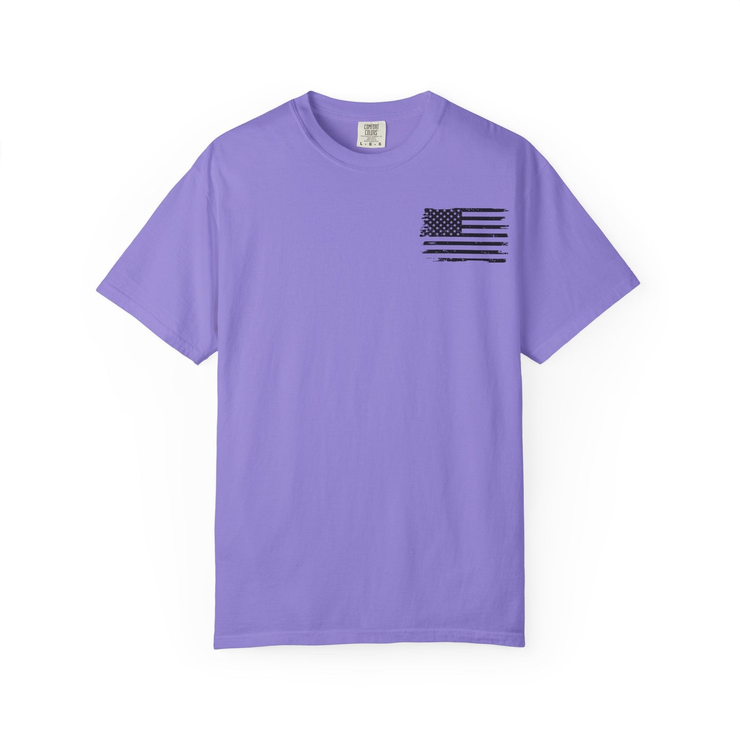Graphic T-Shirt — Prescription for Competitive Spirit (USA Flag Accent)