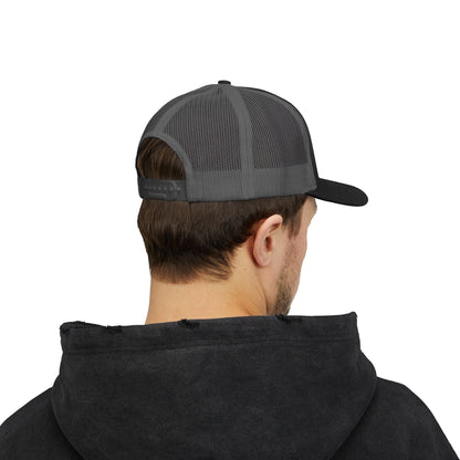 Trucker Cap — Vintage Diving Helmet Snapback Hat