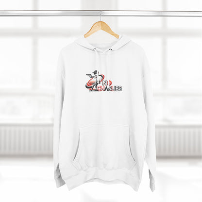 Cozy Three-Panel Fleece Hoodie for Casual Comfort