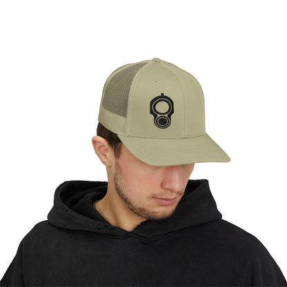 Trucker Cap — Vintage Diving Helmet Snapback Hat