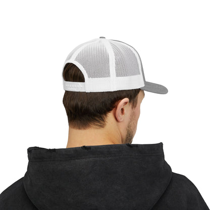 Stylish Snapback Trucker Cap with Target Graphic - Perfect for Shooting Sports Enthusiasts