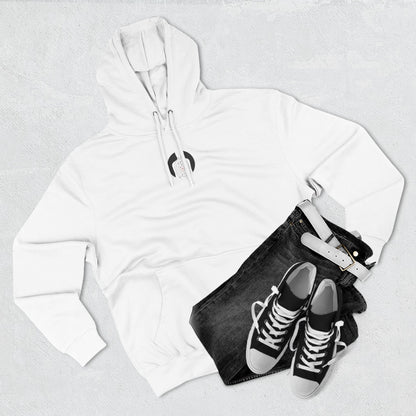 Cozy Three-Panel Fleece Hoodie for Casual Comfort