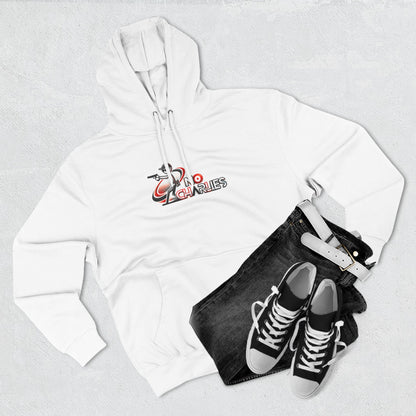 Cozy Three-Panel Fleece Hoodie for Casual Comfort