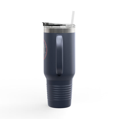 Insulated Travel Mug - 40oz with ‘No Charlies’ logo | Perfect for On-the-Go Coffee Lovers | Ideal Gift for Holidays & Celebrations