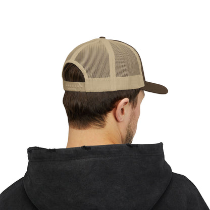 Trucker Cap — Vintage Diving Helmet Snapback Hat