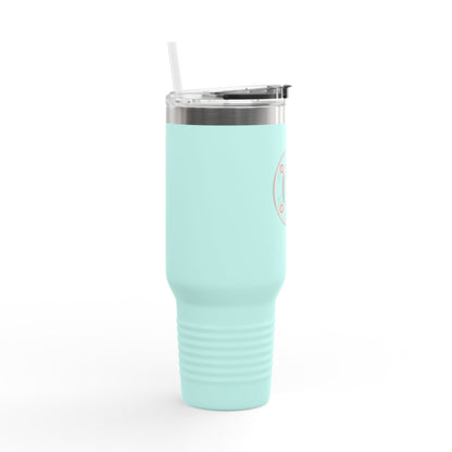Insulated Travel Mug - 40oz with ‘No Charlies’ logo | Perfect for On-the-Go Coffee Lovers | Ideal Gift for Holidays & Celebrations