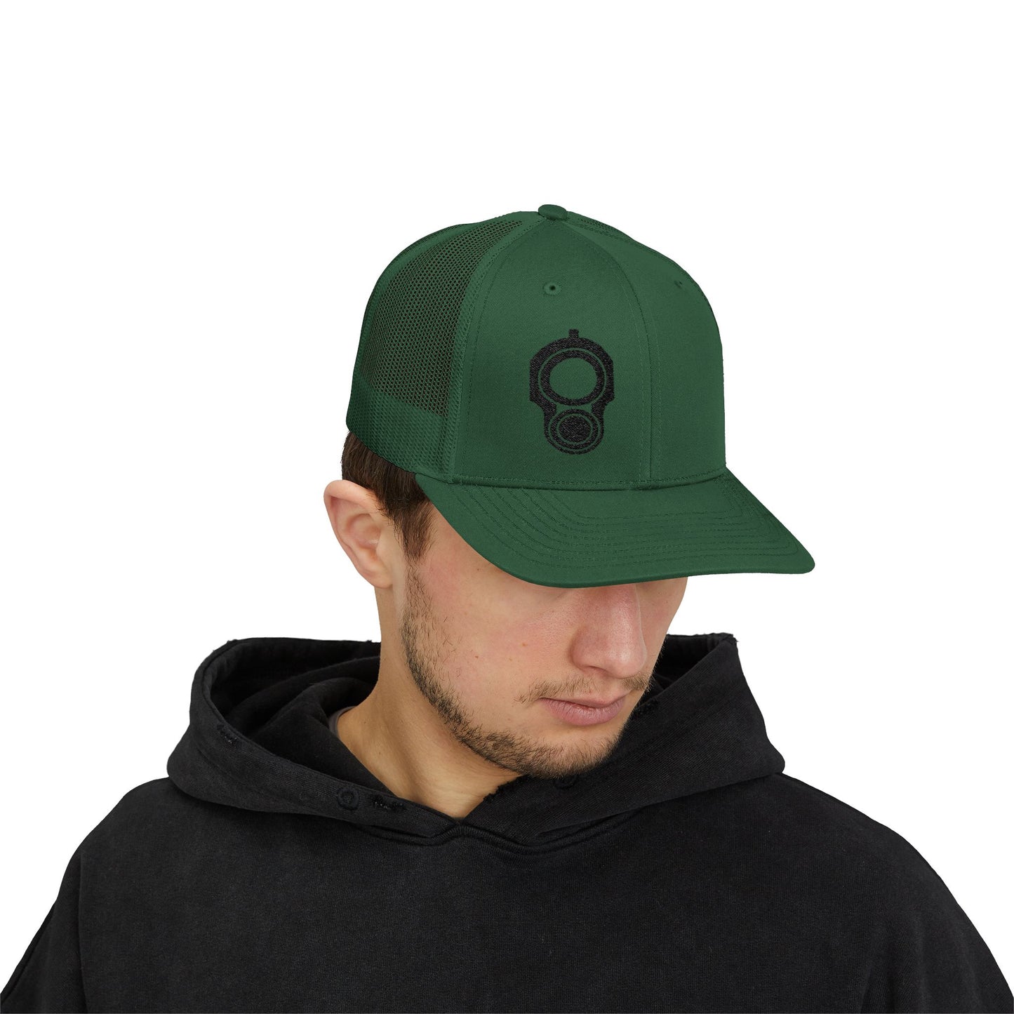 Trucker Cap — Vintage Diving Helmet Snapback Hat