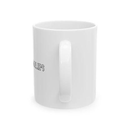 Shooting Man Coffee Mug — 'Respect The Stripes' Ceramic Mug (11oz/15oz)