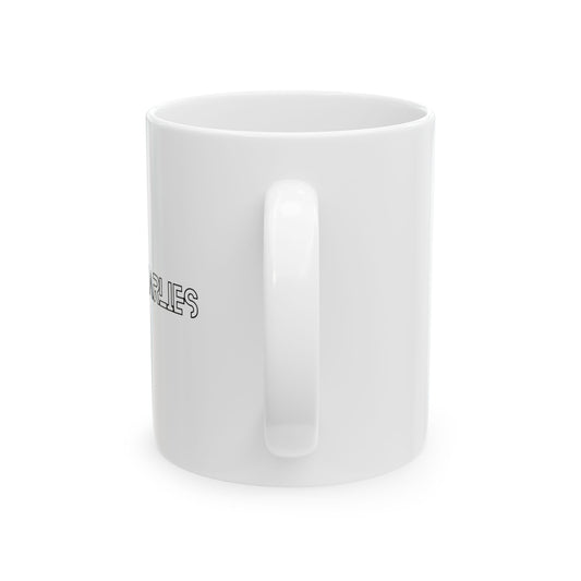 Shooting Man Coffee Mug — 'Respect The Stripes' Ceramic Mug (11oz/15oz)