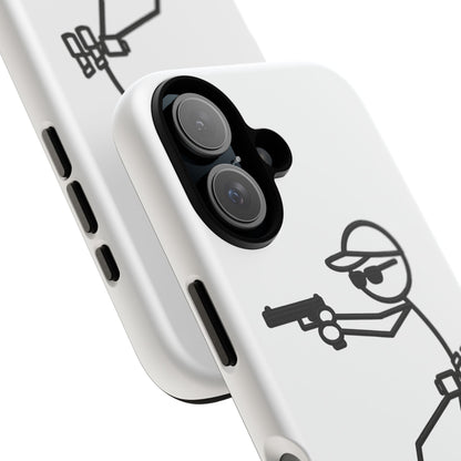 Tactical Stick Figure Phone Case — "Tough Cases" Protective iPhone Cover