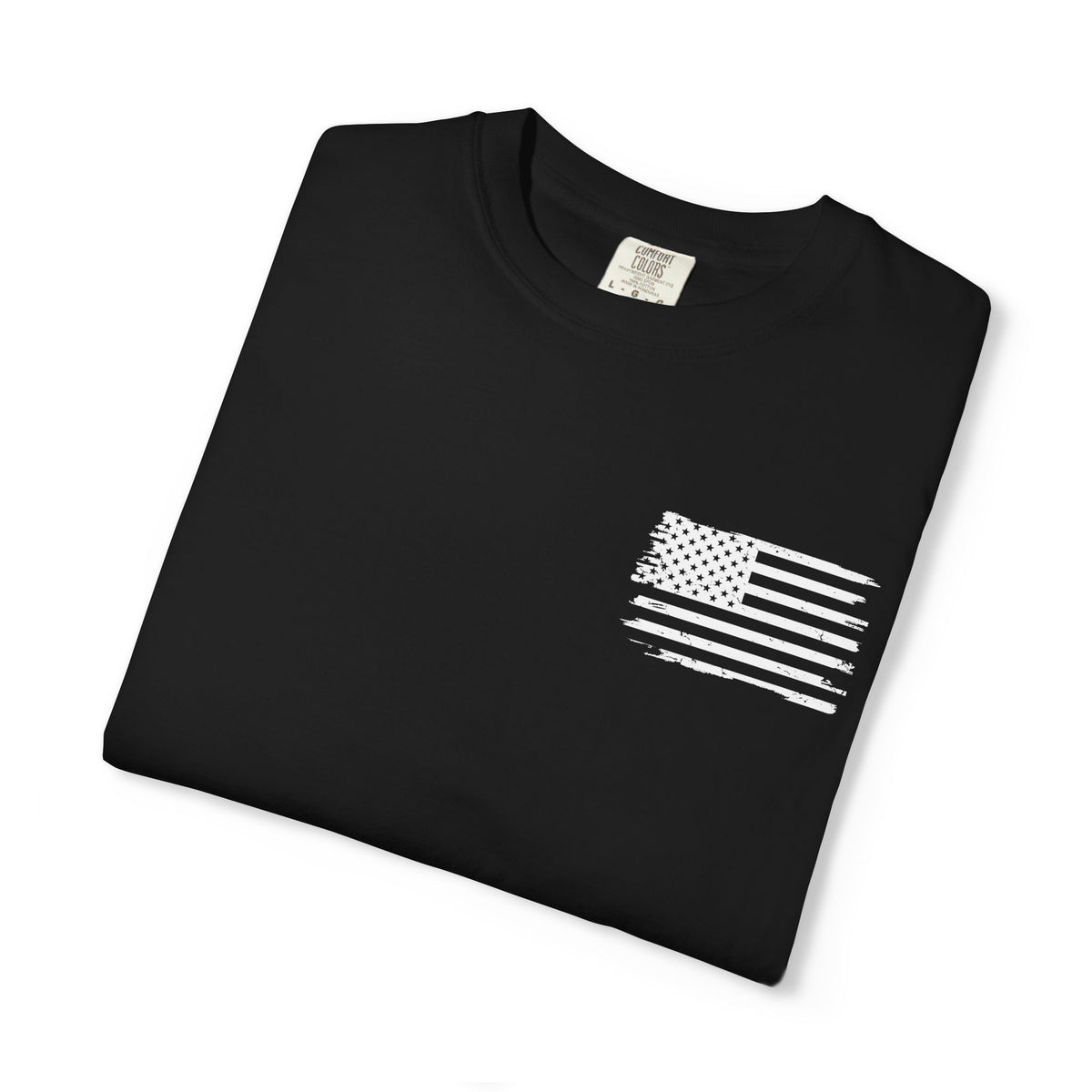 Graphic T-Shirt — Prescription for Competitive Spirit (USA Flag Accent)