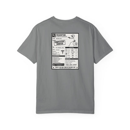 Graphic T-Shirt — Prescription for Competitive Spirit (USA Flag Accent)