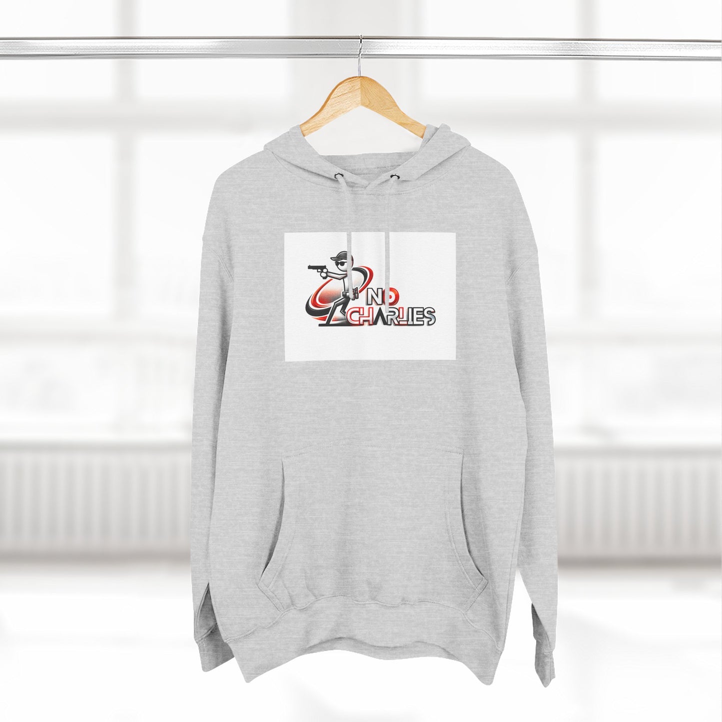 Cozy Three-Panel Fleece Hoodie for Casual Comfort