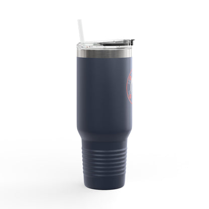 Insulated Travel Mug - 40oz with ‘No Charlies’ logo | Perfect for On-the-Go Coffee Lovers | Ideal Gift for Holidays & Celebrations