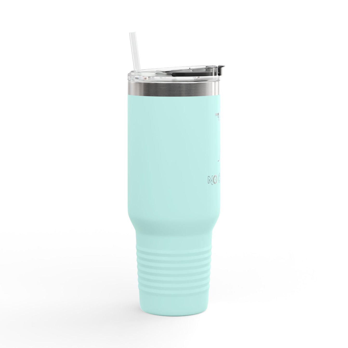 Insulated Travel Mug - 40oz with ‘No Charlies’ logo | Perfect for On-the-Go Coffee Lovers | Ideal Gift for Holidays & Celebrations