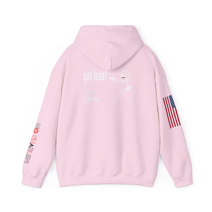 American Flag Sleeve Hoodie — Patriot USA Graphic Hooded Sweatshirt