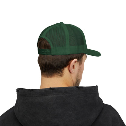 Trucker Cap — Vintage Diving Helmet Snapback Hat
