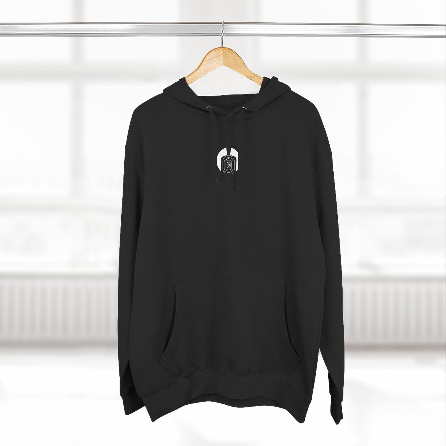 Cozy Three-Panel Fleece Hoodie for Casual Comfort
