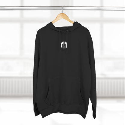 Cozy Three-Panel Fleece Hoodie for Casual Comfort