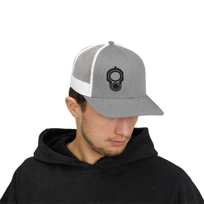 Trucker Cap — Vintage Diving Helmet Snapback Hat